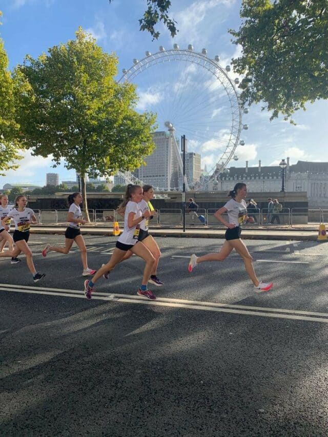 TCS Mini London Marathon Headington School